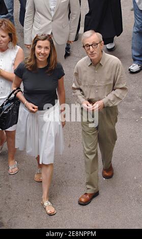 Woody Allen arrive pour la photo du « rêve de Cassandra » au 64ème Festival annuel du film de Venise à Venise, en Italie, le 2 septembre 2007. Photo de Jeremy Charriau/ABACAPRESS.COM Banque D'Images