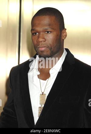 50 cent arrivant pour le 4e concert annuel Fashion Rocks organisé par Conde Nast au radio City Music Hall de New York, États-Unis, le jeudi 6 septembre 2007. Photo par Graylock/ABACAPRESS.COM Banque D'Images