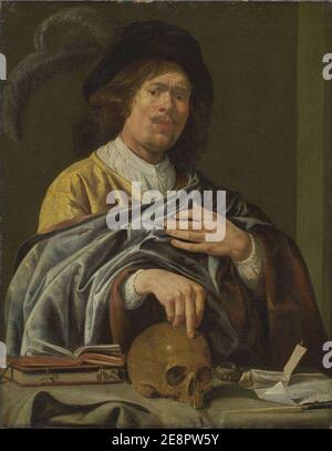 Jan Miense Molenaer - autoportrait 1640. Banque D'Images