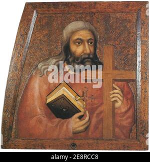 Mistr Theodorik - SV. Juda Tadeáš. Banque D'Images