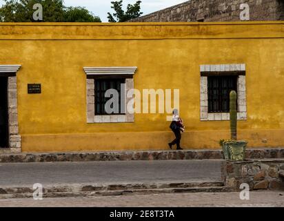 Le Museo de las Misiones en Loreto, au Mexique, se trouve à côté de la Misión Nuestra Señora de Loreto. Le Museo raconte la colonie de Baja California sur. Banque D'Images