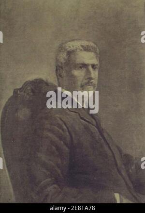 Retrato Pedro Montt (2). Banque D'Images