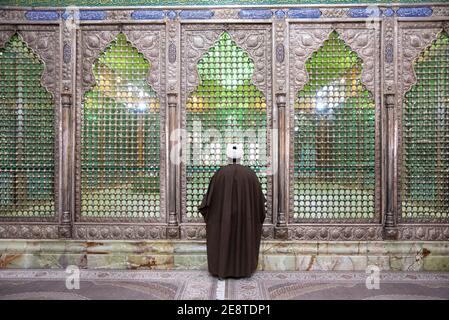 Tombe de l'ayatollah khomeini, ancien dirigeant de la république islamique d'Iran . L'ayatollah Khomeini est revenu de France en Iran le 1er février 1979 pour diriger la révolution islamique iranienne. La victoire de la révolution islamique d'Iran le 11 février 1979. Chaque année, du 1er au 11 février, le gouvernement iranien organise des cérémonies pour marquer l'anniversaire de la victoire de la révolution islamique. L'Iran célèbre le 42e anniversaire de la Révolution islamique, à compter du dimanche 31 janvier. (Photo de Sobhan Farajvan/Pacific Press) Banque D'Images