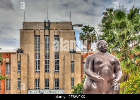 Centre ville de Medellin, HDR image Banque D'Images