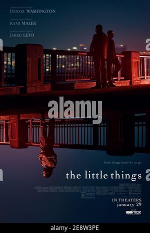 THE LITTLE THINGS (2021), RÉALISÉ PAR JOHN LEE HANCOCK. Crédit: WARNER BROS. / Album Banque D'Images