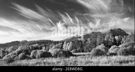 Slovaquie moutain, Hight Tatras, europe Voyage, natura, pur, automne, Banque D'Images