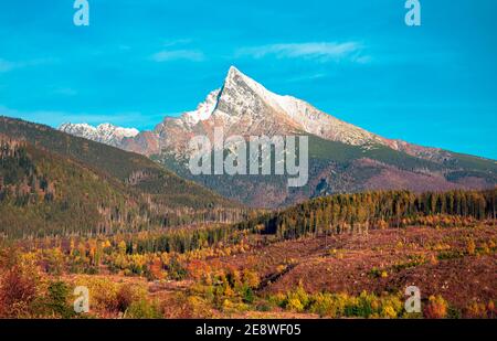 Slovaquie moutain, Hight Tatras, europe Voyage, natura, pur, automne, Banque D'Images