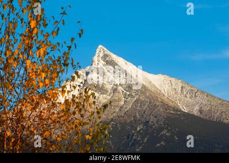 Slovaquie moutain, Hight Tatras, europe Voyage, natura, pur, automne, Banque D'Images