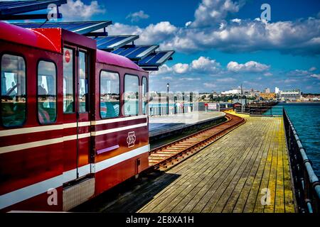 Southend Pier Banque D'Images