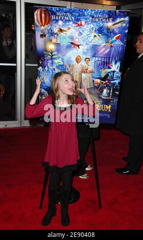 L'actrice Sammi Hanratty assiste à la première mondiale de 'Mr. Magorium's Wonder Emporium' au DGA Theatre de New York, NY, USA, le 11 novembre 2007. Photo de Gregorio Binuya/ABACAPRESS.COM Banque D'Images