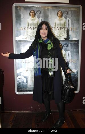 L'actrice et réalisatrice canadienne Carole Laure assiste à la première de la Capture, qui a eu lieu au Drugtsore Publicis à Paris, en France, le 20 novembre 2007. Photo de Giancarlo Gorassini/ABACAPRESS.COM Banque D'Images