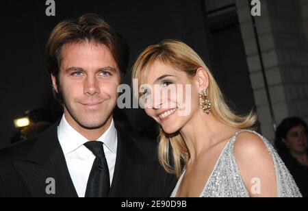 HSH le prince Emmanuel Filiberto de Savoie et son épouse l'actrice française Clotilde Courau arrivent à la 20e édition annuelle des European film Awards qui s'est tenue à l'Arena de Berlin, en Allemagne, le 1er décembre 2007. Photo de Nicolas Khayat/ABACAPRESS.COM Banque D'Images