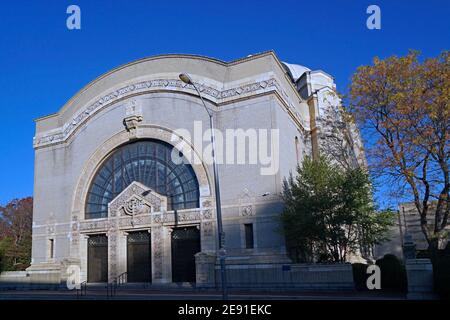 Synagogue Rodef Shalom à Pittsburgh Banque D'Images