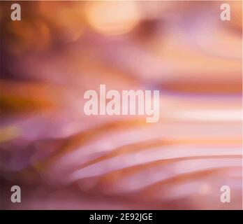 En arrière-plan-coucher de soleil sur la mer. Arrière-plan, économiseur d'écran, couverture, carte postale, cadeau Illustration de Vecteur