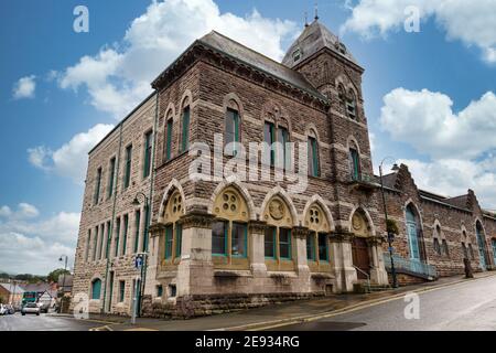 Ruthin Town Hall à Ruthin Nord du pays de Galles le bureau administratif Pour Ruthin Town Council et le bureau local de registre construit en 1865 Banque D'Images