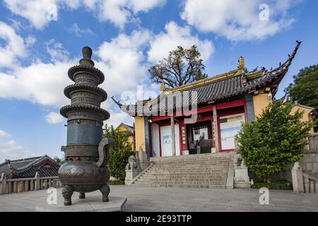 Temple de montagne du loup Jiangsu nantong Banque D'Images