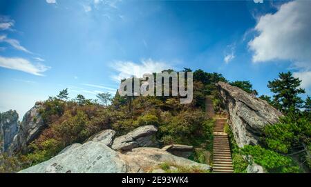 Jiangxi jiujiang paysage de montagne de lushan Banque D'Images