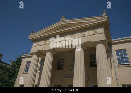 Bibliothèque de Downing College à Cambridge, Angleterre, Royaume-Uni. Banque D'Images