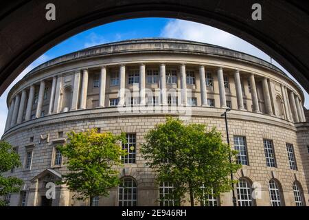Royaume-Uni, Angleterre, Grand Manchester, Manchester, Bibliothèque centrale Banque D'Images
