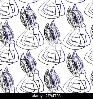 Pour les textiles de vêtements et d'objets, les produits en papier, l'emballage, le papier peint, la décoration, le carnet, l'intérieur et l'arrière-plan pour les réseaux sociaux, etc Illustration de Vecteur