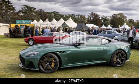 Aston Martin DBS Superleggera au Concours d’élégance tenu à Palais de Blenheim le 26 septembre 2020 Banque D'Images