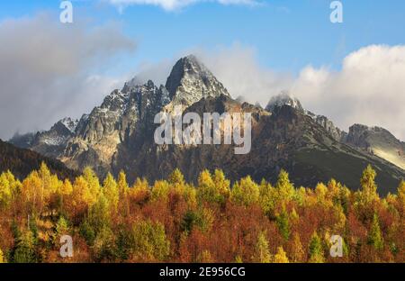 Slovaquie moutain, Hight Tatras, europe Voyage, natura, pur, automne, Banque D'Images