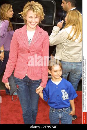 © Giulio Marcocchi/ABACA. 35439-7. Los Angeles-CA-USA. 08/06/2002. Katherine Morris assiste à la première du film Scooby-Doo au Chinese Theatre à Hollywood. Banque D'Images