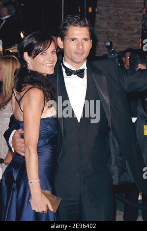 Eric Bana et son épouse Rebecca Gleeson arrivant à la Vanity Fair Oscar Party 2006 qui s'est tenue à Morton's à Los Angeles, CA, USA le 5 mars 2006. Photo de Hahn-Khayat-Nebinger/ABACAPRESS.COM Banque D'Images