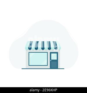 Icône entrepôt. Illustration vectorielle, conception plate Illustration de Vecteur