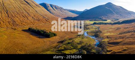 Allt Kinglass, Bridge of Orchy, Écosse, Royaume-Uni Banque D'Images