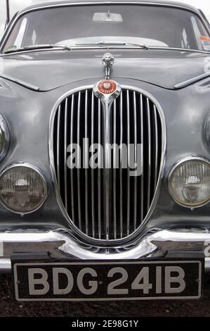 1964 Jaguar Mk2 3.4 litres, berline sport de luxe classique britannique Banque D'Images