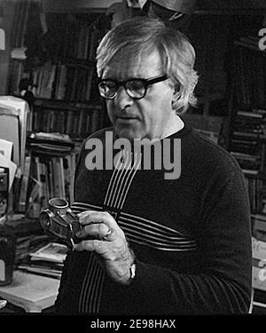 Ray Bradbury, Los Angeles, 1977 Banque D'Images