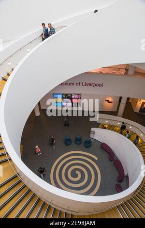 France, Régions, Liverpool, Musée de Liverpool Banque D'Images