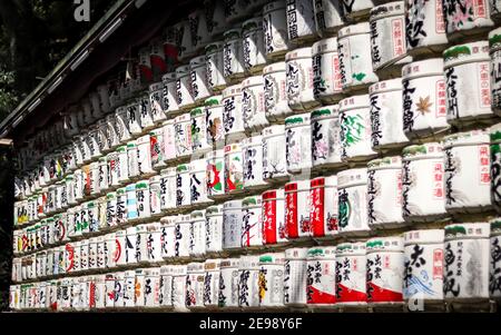 Cette série de photos veut souligner les différents scénarios au Japon pendant deux semaines de vacances à travers la plus grande île, Honshu. Banque D'Images