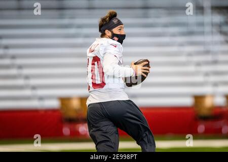 Tampa, États-Unis. 02 février 2021. Scotty Miller, grand receveur de Tampa Bay Buccaneers, lors de l'entraînement de football de la NFL, vu ici dans une image publiée par la NFL, le mardi 2 février 2021 à Tampa, Floride, les Buccaneers affronteront les Kansas City Chiefs dans le Super Bowl 55. (Tori Richman/Tampa Bay Buccaneers via AP/Sipa USA) **usage crédit-éditorial obligatoire seulement** crédit: SIPA USA/Alay Live News Banque D'Images