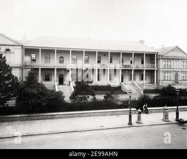 Photographie de la fin du XIXe siècle - Parlement de Sydney, Australie Banque D'Images