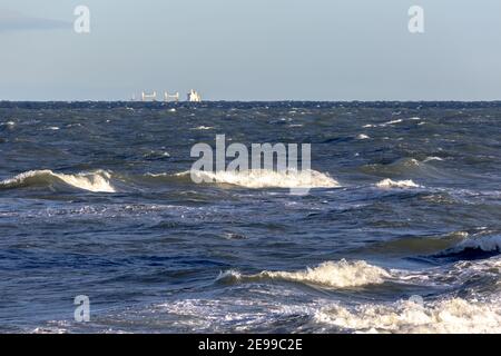 Gammel Skagen, North-Beach, Solnedgangskiosken Banque D'Images