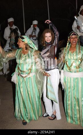 L'actrice française Cyrielle Claire participe à la première cérémonie d'ouverture du Festival International de télévision de Djerba, à Djerba, en Tunisie, le 29 avril 2006. Photo de Bruno Klein/ABACAPRESS.COM Banque D'Images