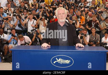 L'acteur AMÉRICAIN Nick Nolte pose pendant le photocall pour le film "sur la haie" lors du 59ème Festival de Cannes, le 21 mai 2006. Photo de Hahn-Orban-Nebinger/ABACAPRESS.COM Banque D'Images