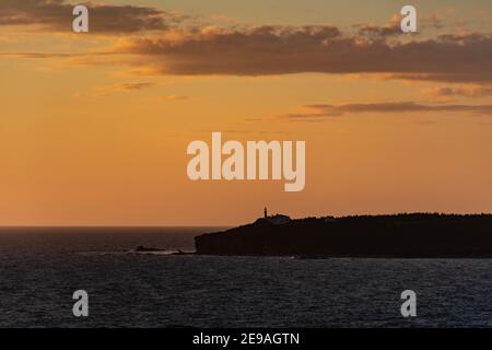 Phare de Lobster Cove Head Banque D'Images