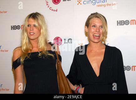 Alexandra et Theodora Richards assistent à la fête mobile Sneak Peak HBO qui s'est tenue au restaurant MR Chow à New York, NY, USA, le 31 mai 2006. Photo de Gregorio Binuya/ABACAPRESS.COM Banque D'Images