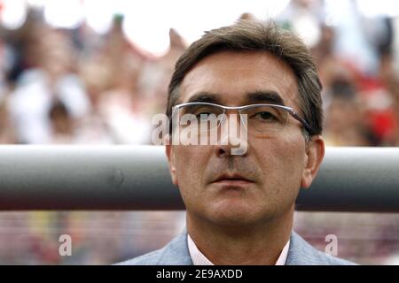 L'entraîneur iranien Branko Ivankovic lors de la coupe du monde 2006, le Portugal contre l'Iran au stade de la coupe du monde de la Fifa à Francfort, en Allemagne, le 17 juin 2006. Portugal a gagné 2-0. Photo de Christian Liewig/ABACAPRESS.COM Banque D'Images