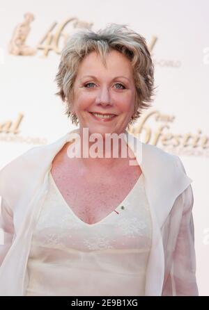 La journaliste française Françoise Labourde assiste à la cérémonie d'ouverture du 46e Festival de télévision de Monte-Carlo à Monaco le 26 juin 2006. Photo de Denis Guignebourg/ABACAPRESS.COM Banque D'Images