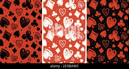 Arrière-plan transparent. Casino, vecteur de concept de poker Illustration de Vecteur