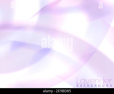 Lavande abstraite et fond violet clair. Motif vectoriel pastel subtil Illustration de Vecteur