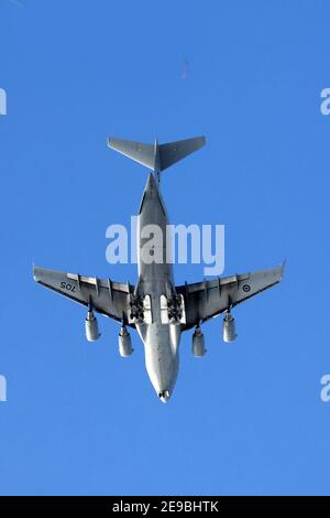 Avion de transport de marchandises Hercules (armée canadienne) Banque D'Images