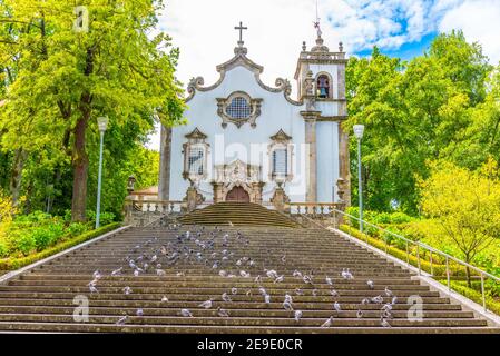 Eglise Igreja dos Terceiros de Sao Francisco à Viseu, Portugal Banque D'Images