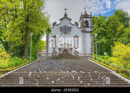 Eglise Igreja dos Terceiros de Sao Francisco à Viseu, Portugal Banque D'Images