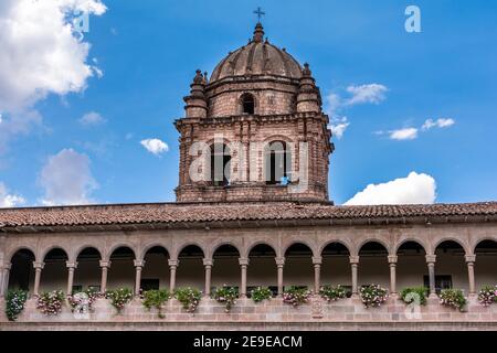 Couvent de Santo Domingo à Cusco, Pérou; Convento de Santo Domingo à Cuzco, Pérou. Banque D'Images