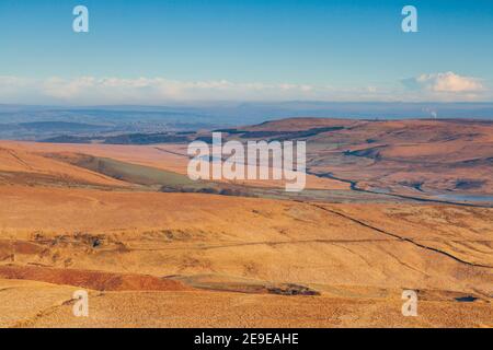 Vue sur la tour Jubilee depuis Winter Hill Banque D'Images